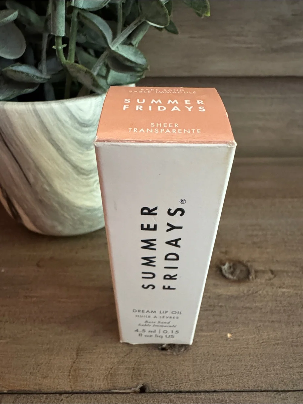 Summer Fridays Dream Lip Oil in Bare Sand